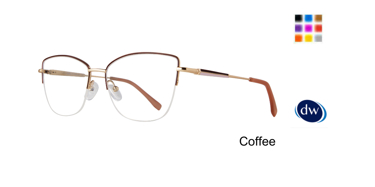 Coffee Eight to Eighty Remi Eyeglasses