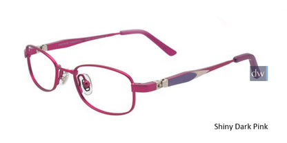Shiny Dark Pink EasyTwist ET968 Eyeglasses.