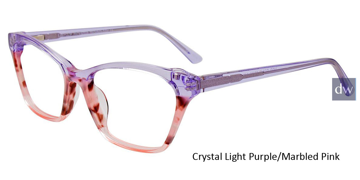 Crystal Light Purple Marbled Pink