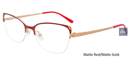 Matte Red Matte Gold