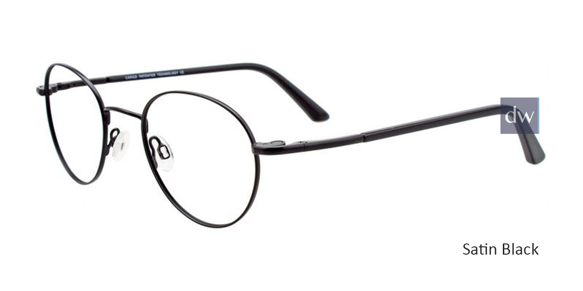 Satin Black Cargo C5047 Eyeglasses.