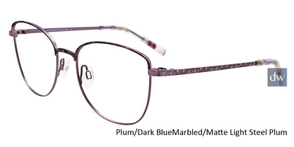 Plum Dark Blue Marbled Matte Light Steel Plum