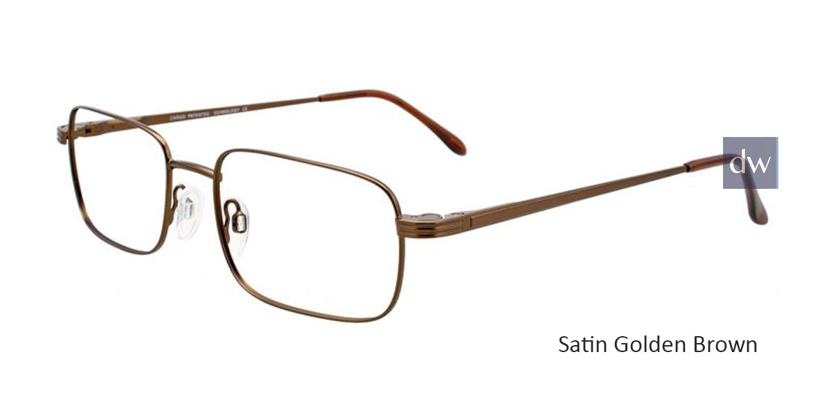 Satin Golden Brown Cargo C5046 Eyeglasses.