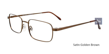 Satin Golden Brown Cargo C5046 Eyeglasses.