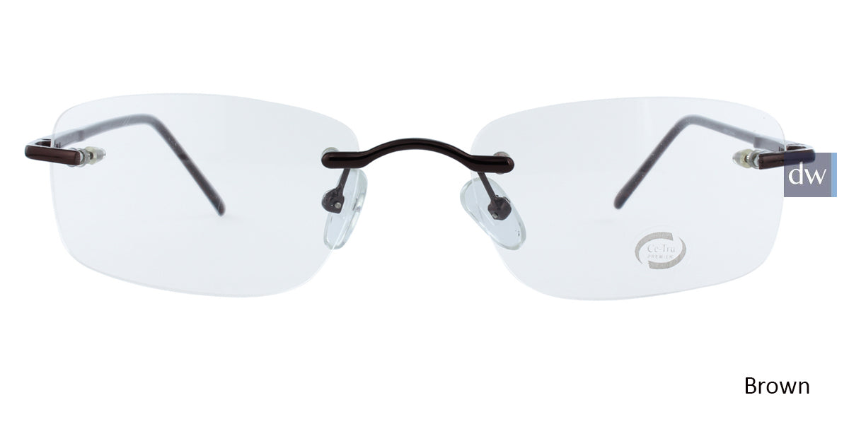 Brown CE-TRU 602 Eyeglasses