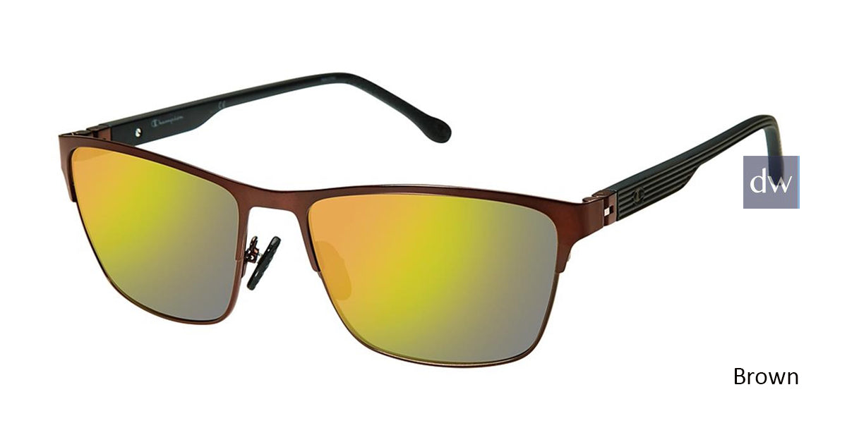 Brown c02 Champion 6063 Polarized Sunglasses.