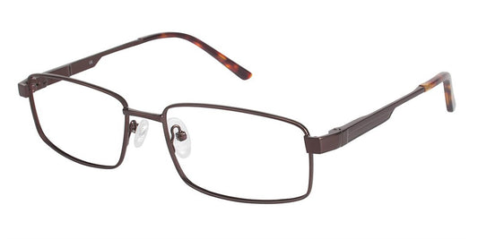 Brown/Brown (c01) C By L'Amy 617 Eyeglasses.