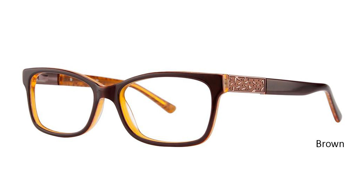 Brown Vivid 621 Eyeglasses