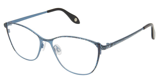Blue Leopard Fysh 3674 Eyeglasses.