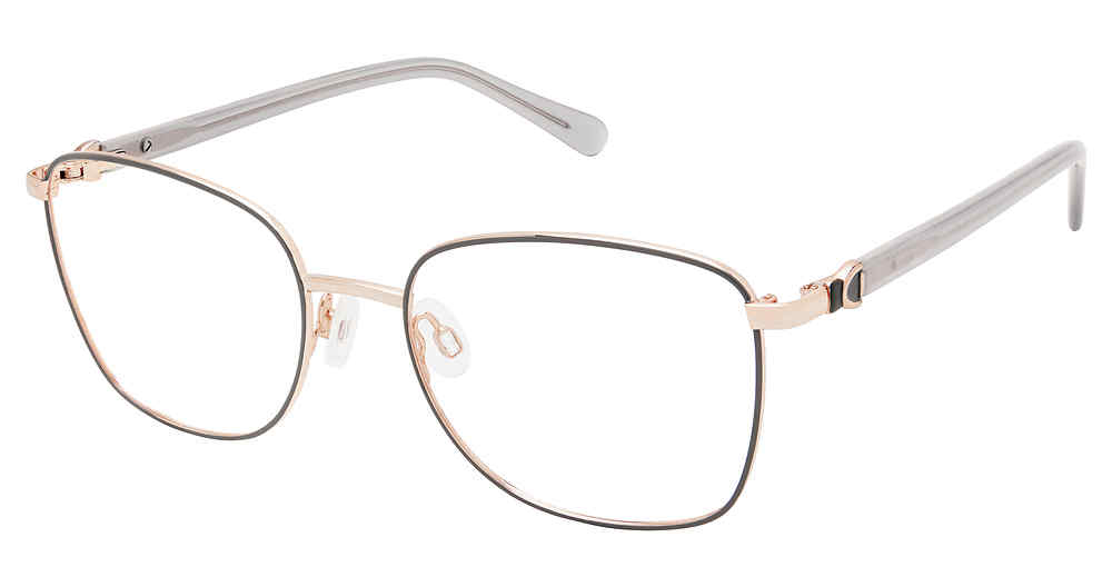 Grey Rose Gold Superflex SF-574 Eyeglasses