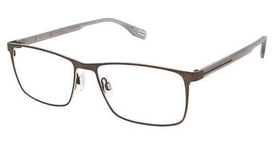 EVATIK E-9233 Eyeglasses CHARCOAL GUN