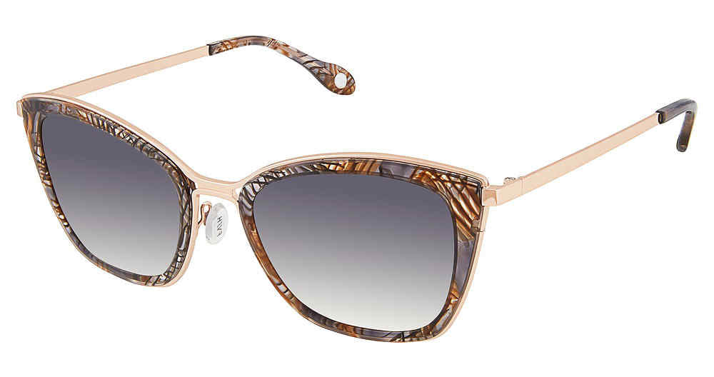 Grey Caramel Fysh F-2044 Sunglasses.