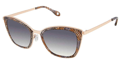Grey Caramel Fysh F-2044 Sunglasses.