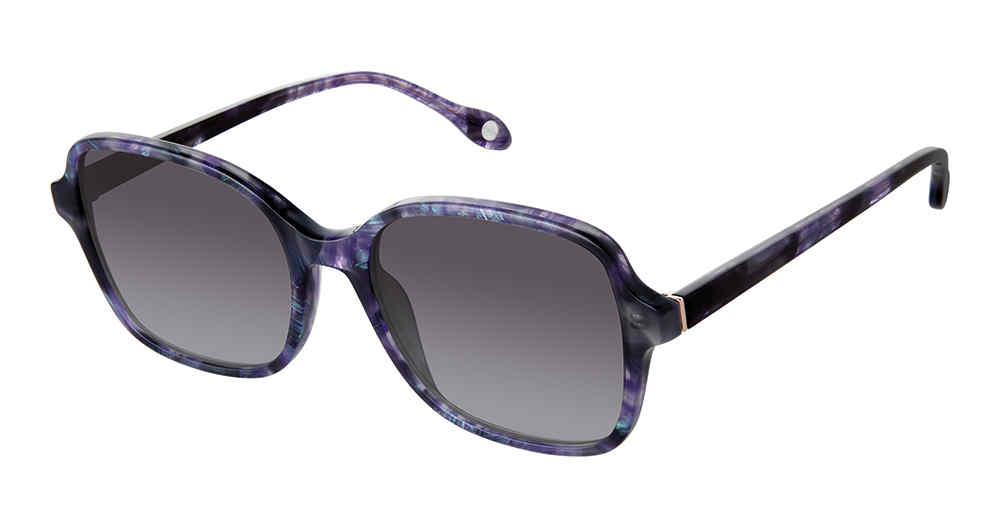 PURPLE-IRSDCNT FYSH F-2095 Sunglasses