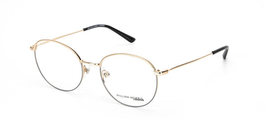 Black/Gold William Morris London WM50146 Eyeglasses.