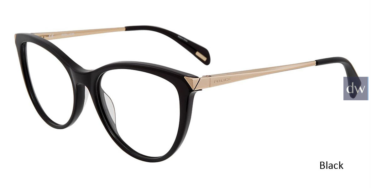 Black Police VPL842 Eyeglasses.