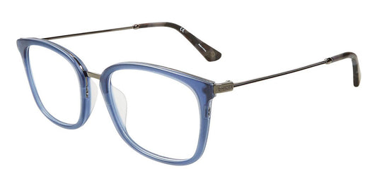 Matte Blue Police VPL561 Eyeglasses.