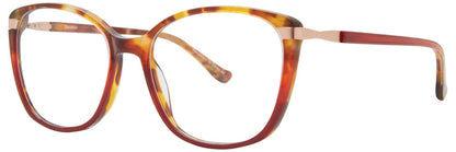 Red Kensie RX Devotion Eyeglasses.