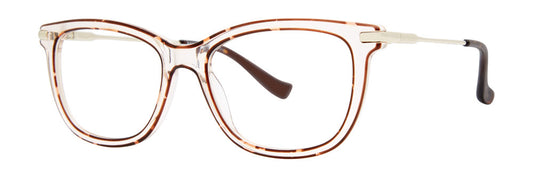 Tortoise Edging        Kensie Ironic Eyeglasses
