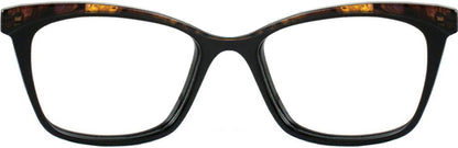 Black/Brown Mottle William Morris London WM6986 Eyeglasses.