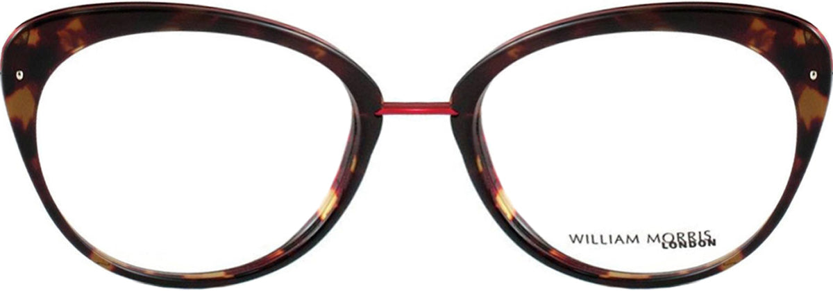 Dark Havana/Red William Morris London WM6991 Eyeglasses.