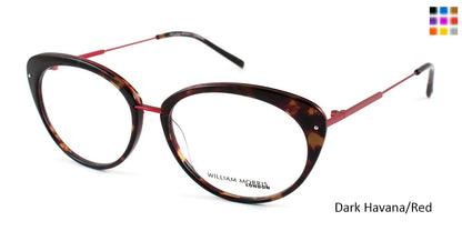 Dark Havana/Red William Morris London WM6991 Eyeglasses.