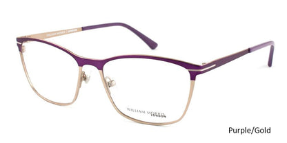 Purple/Gold William Morris London WM6999 Eyeglasses.