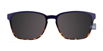 Dark Blue & Demi Ambre Cargo C5052 Sunglasses.