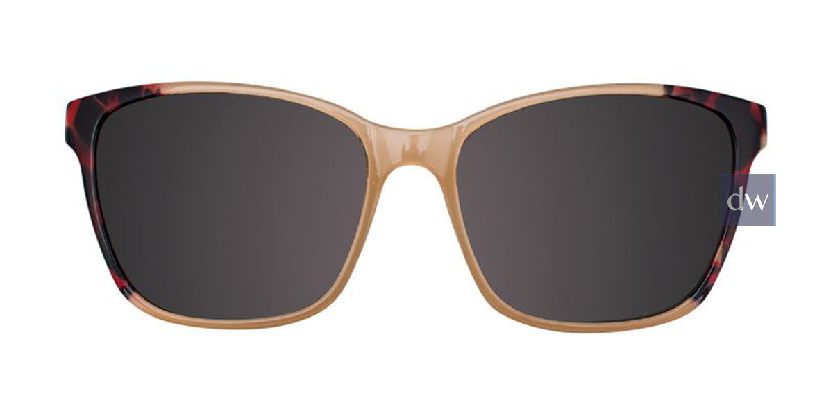 Brown Crystal & Demi Red Cargo C5048 Sunglasses.