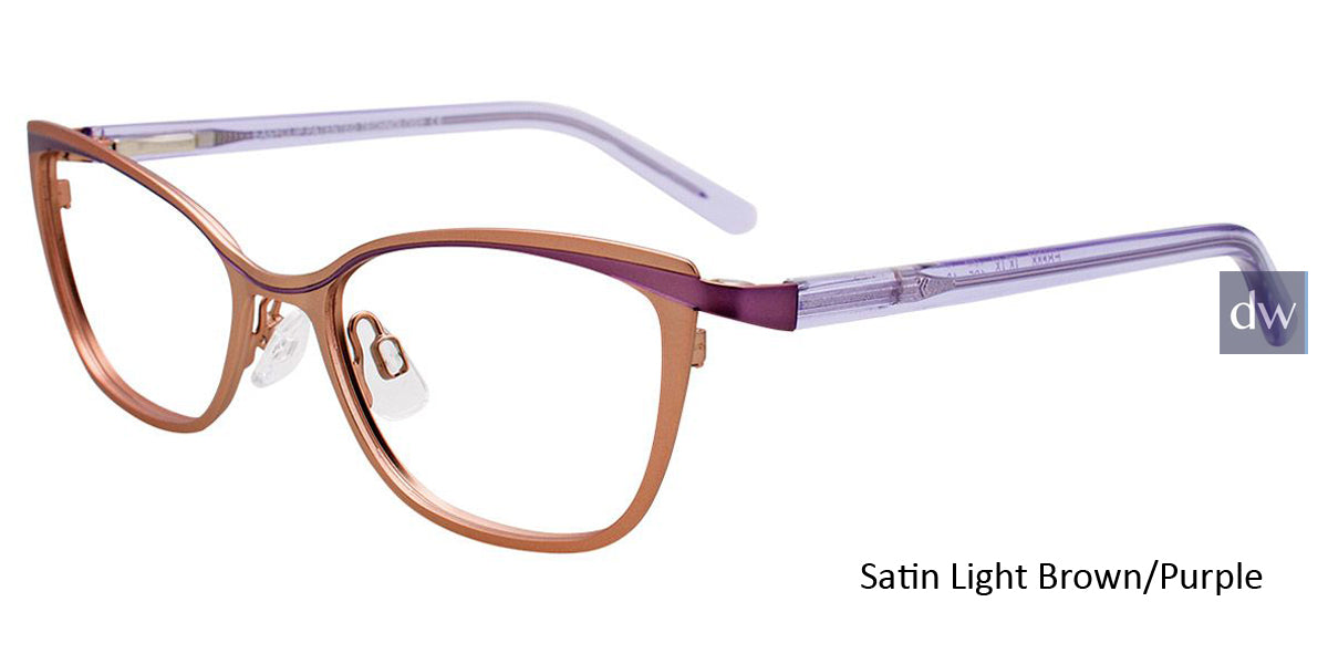 Satin Light Brown Purple