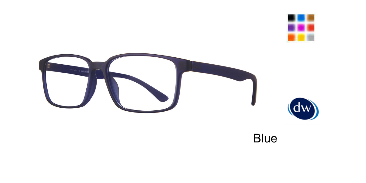 Blue Eight to Eighty Hugh Eyeglasses