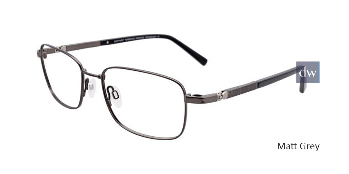 Matt Grey Clip & Twist CT237 Eyeglasses.
