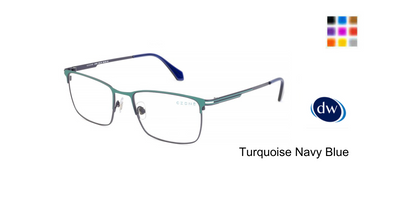 Turquoise Navy Blue