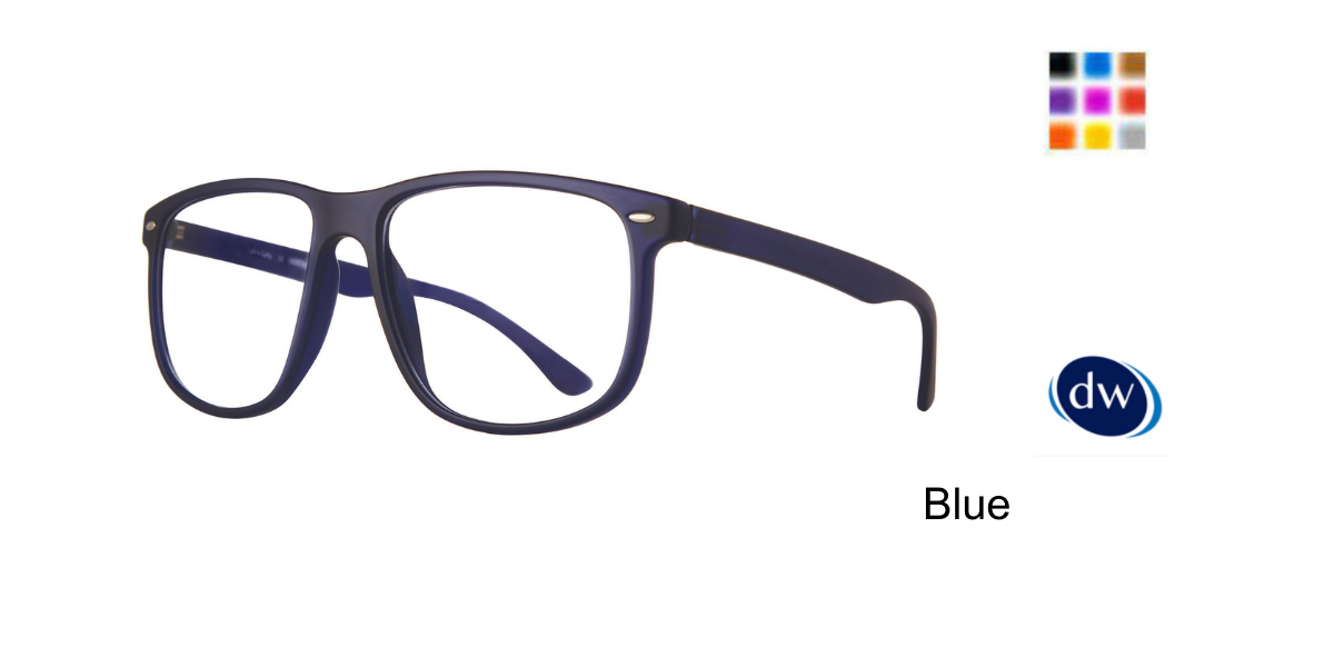Blue Eight to Eighty Edwin Eyeglasses