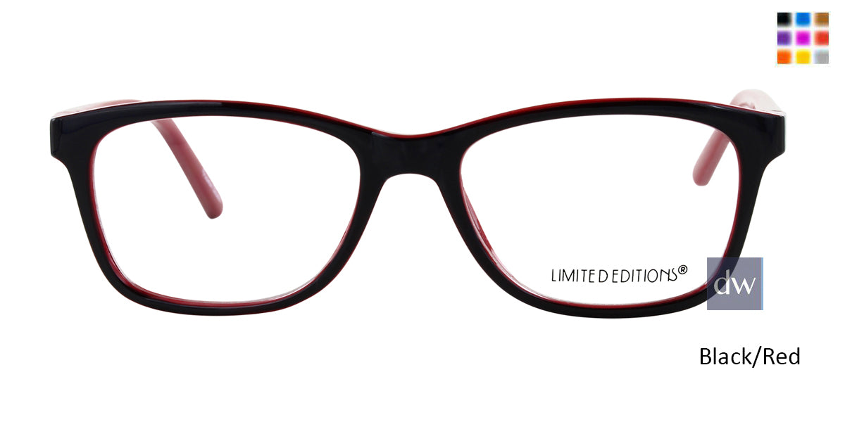 Black/Red Limited Edition 6TH AVE Eyeglasses