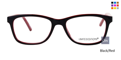 Black/Red Limited Edition 6TH AVE Eyeglasses