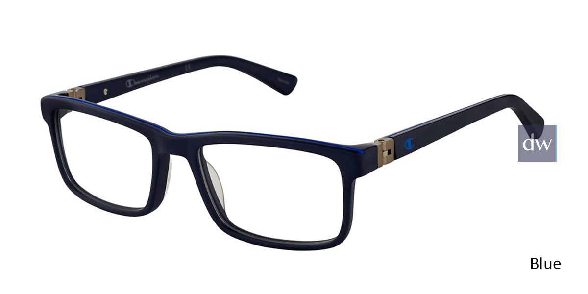Blue c02 Champion 7018 Tween Eyeglasses - Teenager.