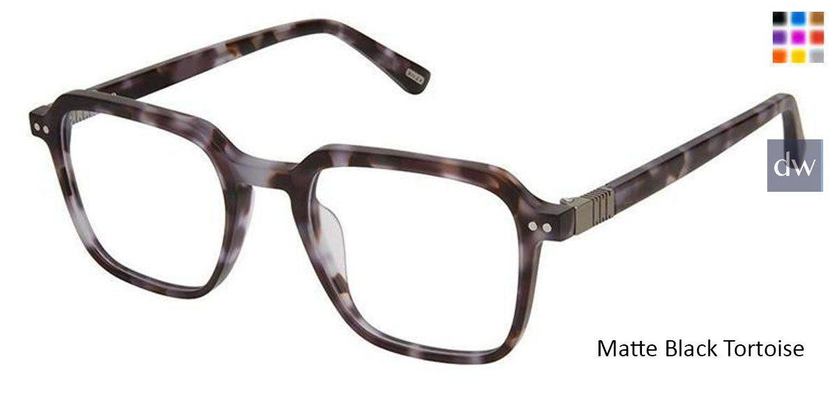 M.Black Tortoise Kliik Denmark K-710 Eyeglasses