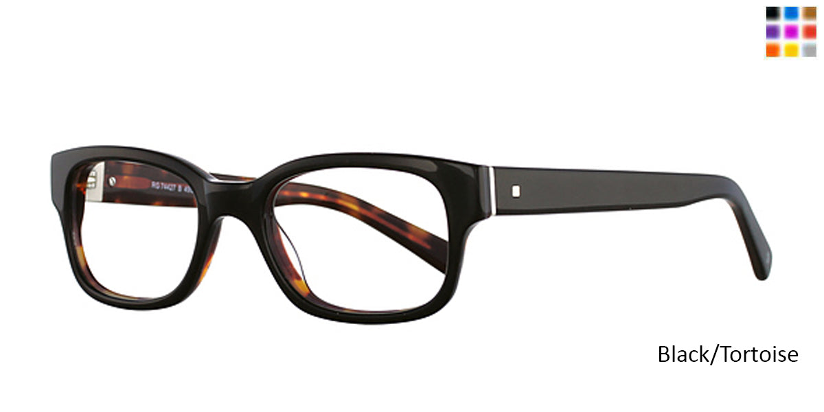 Black/Tortoise Romeo Gigli 74427 Eyeglasses - Teenager