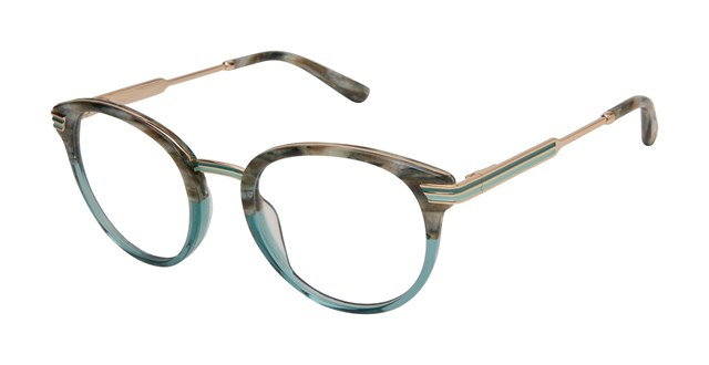 Teal L.A.M.B. LA087 Eyeglasses