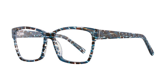 Blue/Brown Romeo Gigli RG77009 Eyeglasses.