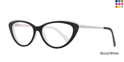 Black/White Romeo Gigli RG77012 Eyeglasses.