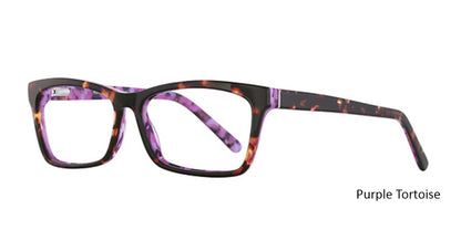 Purple/Tortoise Romeo Gigli RG77013 Eyeglasses.