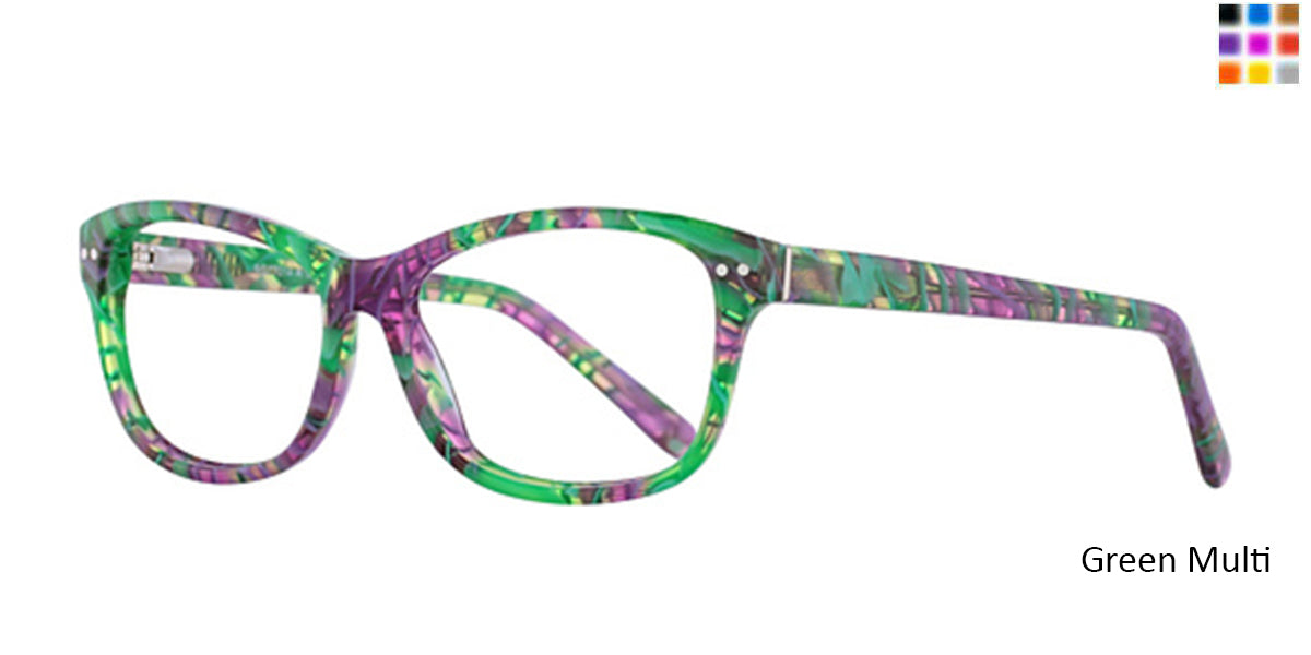 Green Multi Romeo Gigli 77014 Eyeglasses