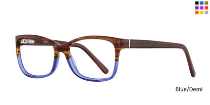 Blue/Demi Romeo Gigli RG77017 Eyeglasses.