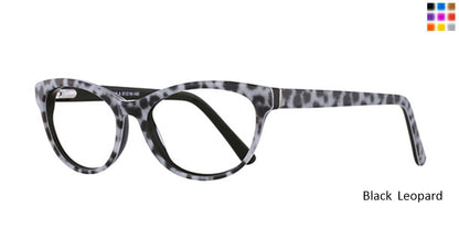 Black Leopard Romeo Gigli RG77018 Eyeglasses.