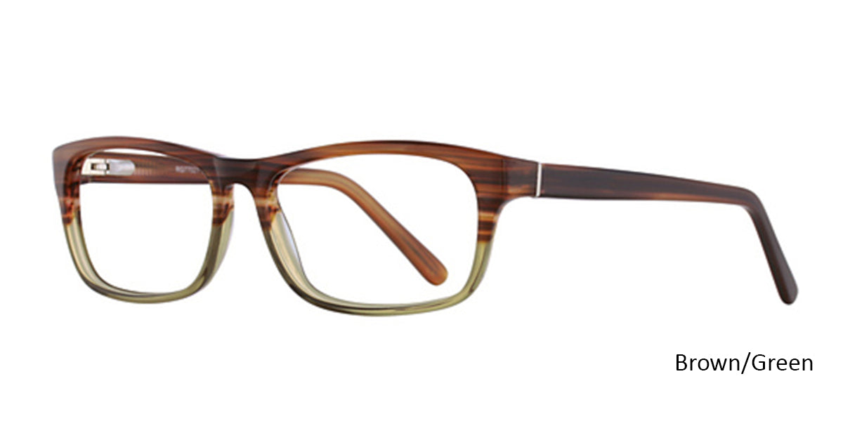 Brown/Green Romeo Gigli RG77021 Eyeglasses.