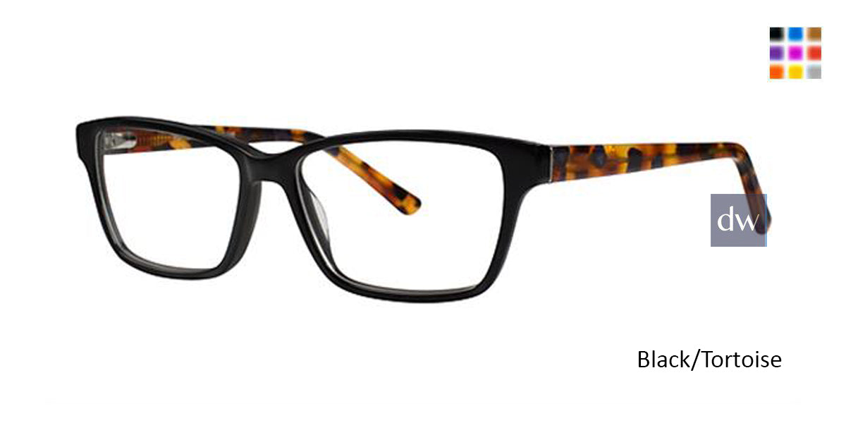 Black/Tortoise Romeo Gigli RG77029 Eyeglasses