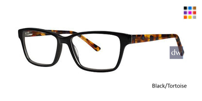 Black/Tortoise Romeo Gigli RG77029 Eyeglasses