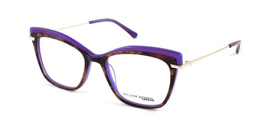 Brown/Purple William Morris London WM50091 Eyeglasses.